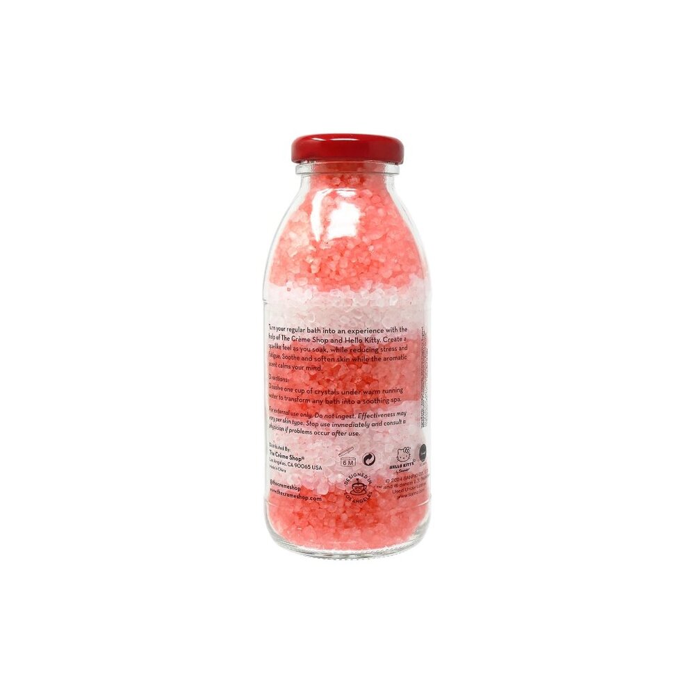 The Creme Shop x Hello Kitty Winter Glow Spa Set Bath Crystals & Body Scrub New - Picture 5 of 8
